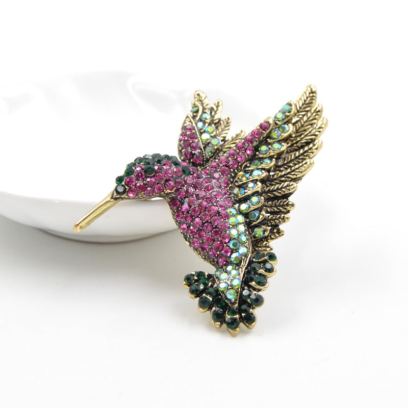 Broche colibri