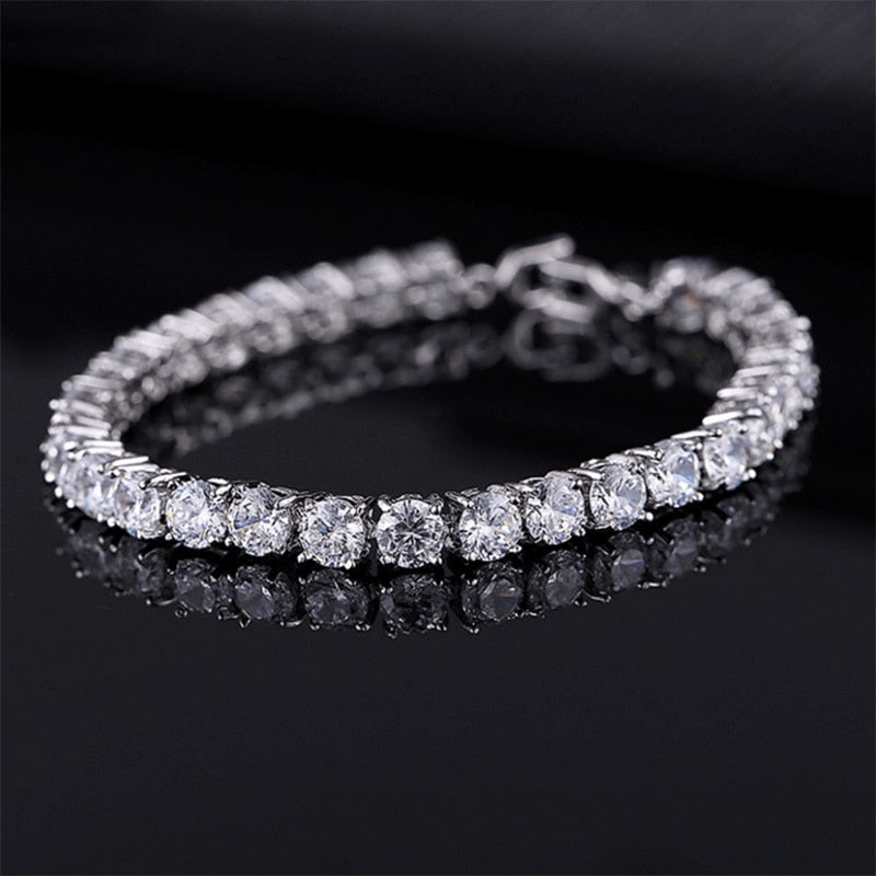Superbe bracelet zircons