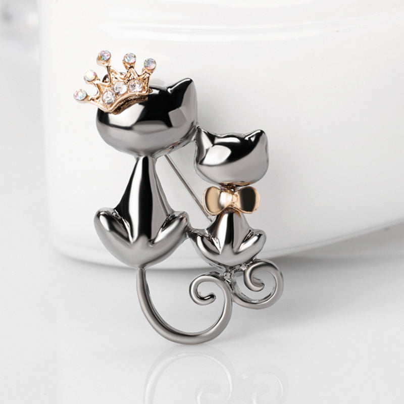 Broche mon petit chat