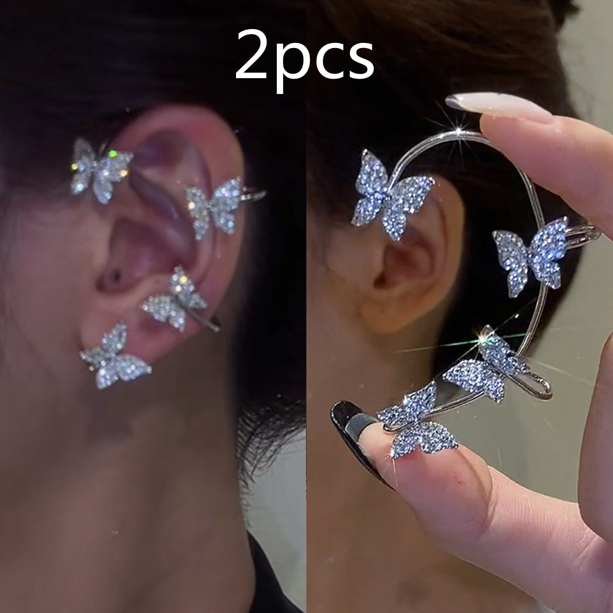 Bijou d'oreille papillon