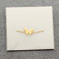 Bracelet minimaliste pour femme en forme de papillon