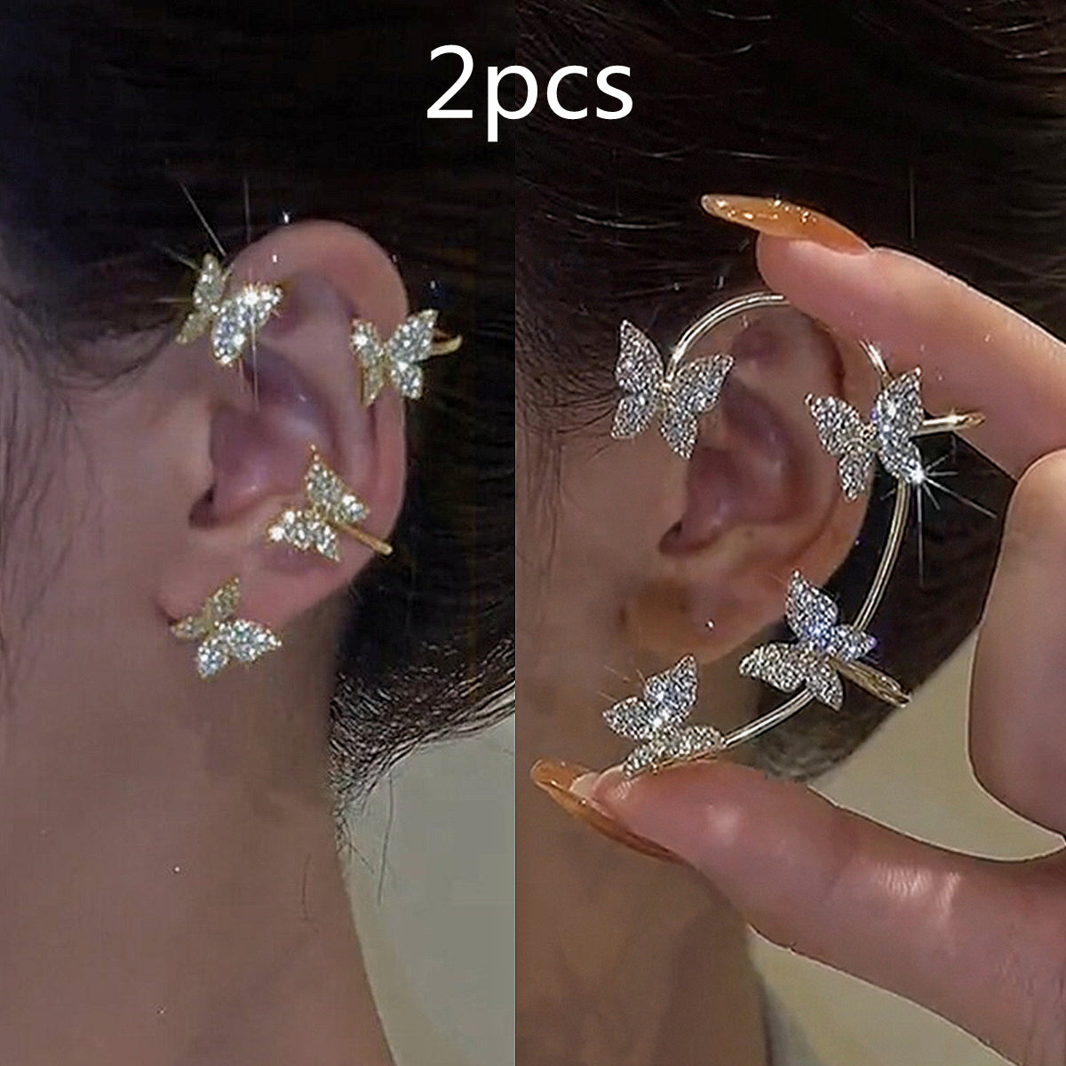 Bijou d'oreille papillon