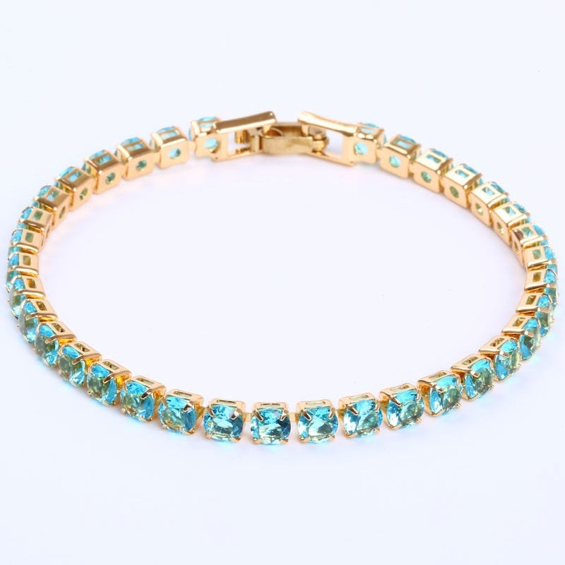 Superbe bracelet zircons
