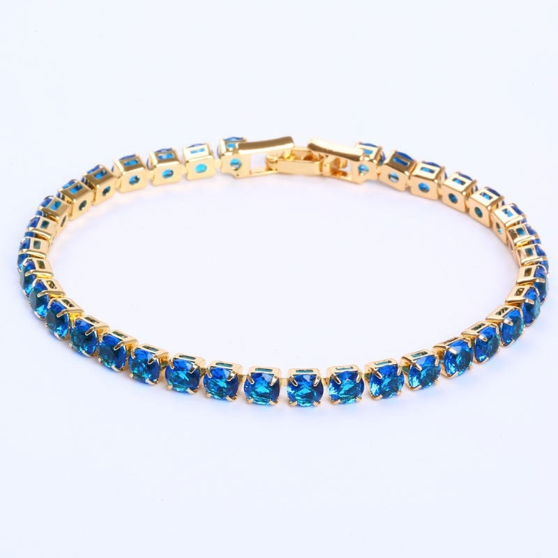 Superbe bracelet zircons
