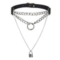 Collier style punk