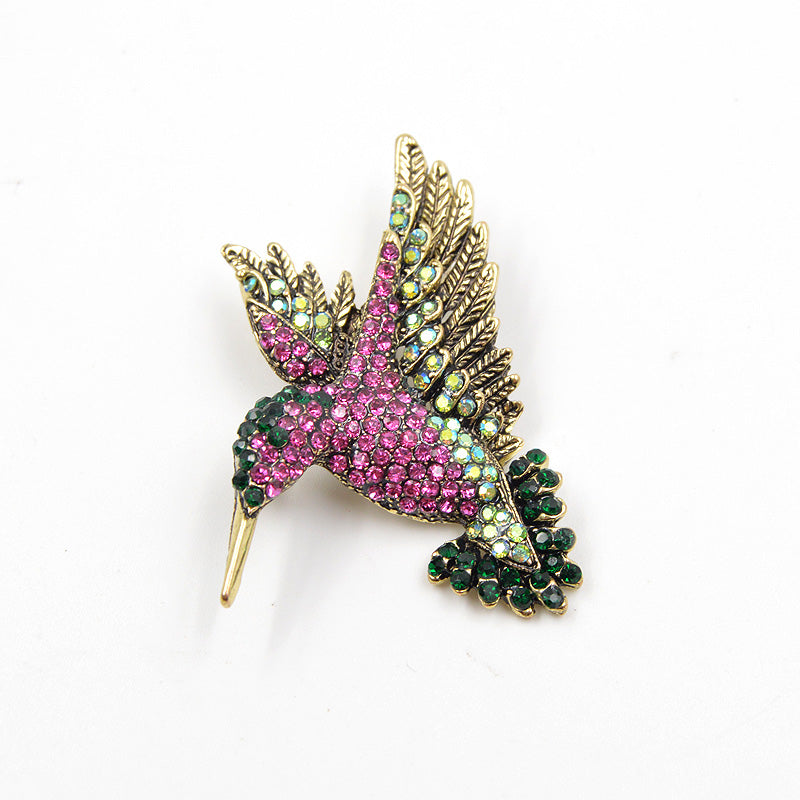 Broche colibri