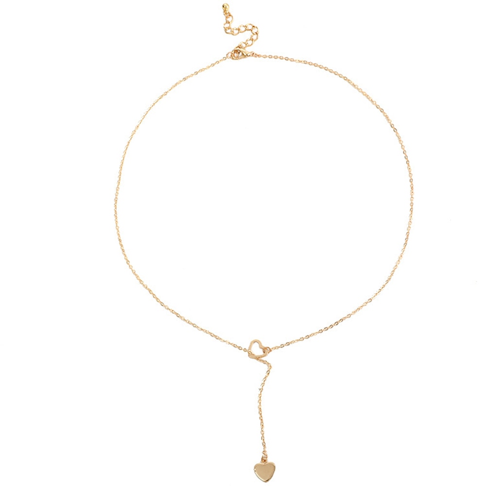 Collier discret petit coeur