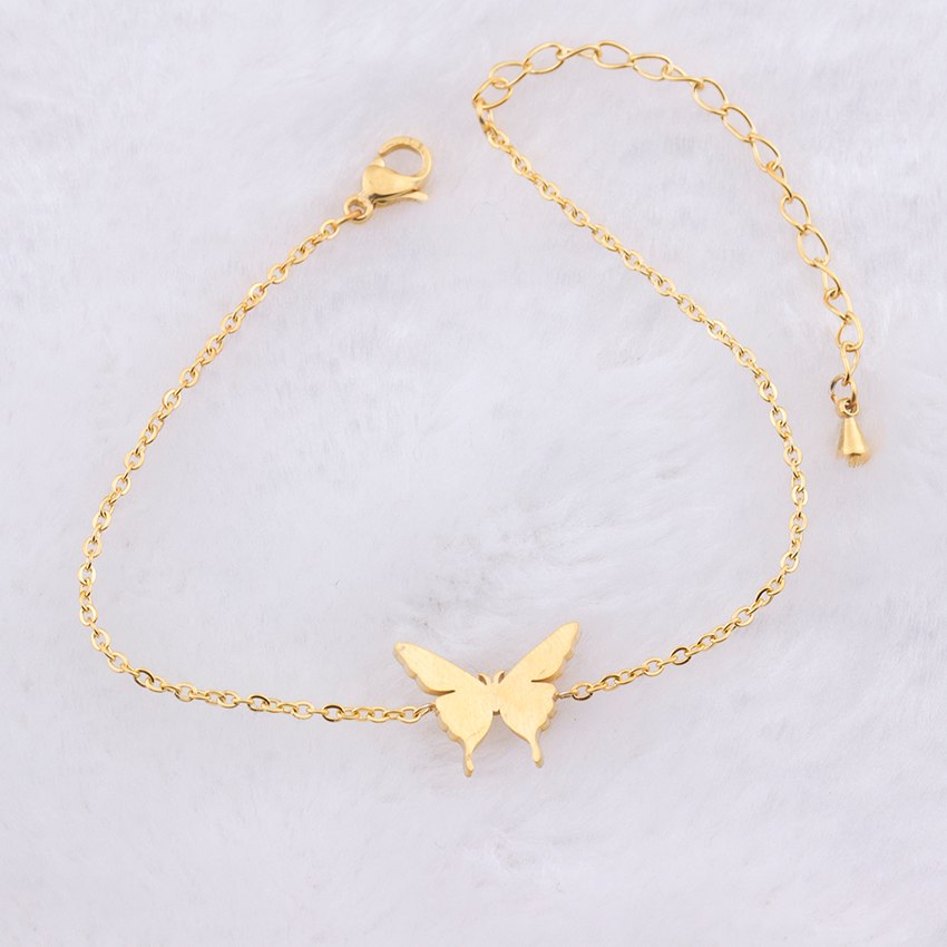 Butterfly Shaped Women's Minimalistic Bracelet