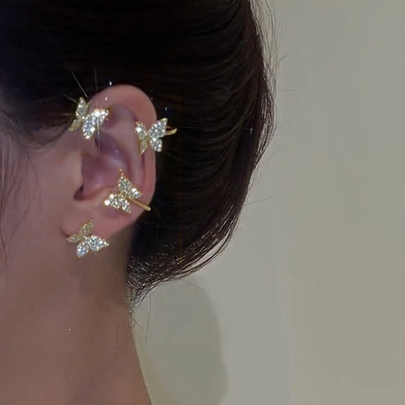 Bijou d'oreille papillon