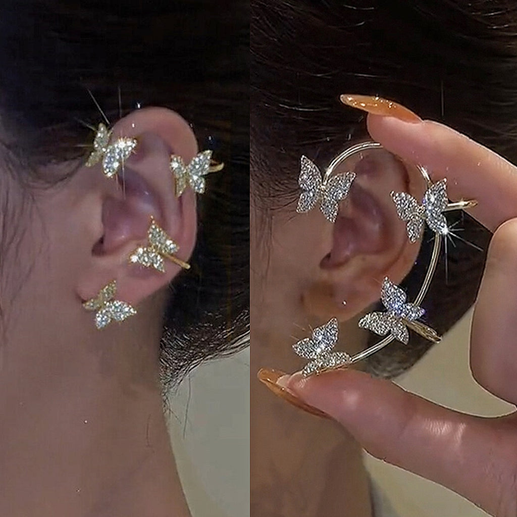 Bijou d'oreille papillon