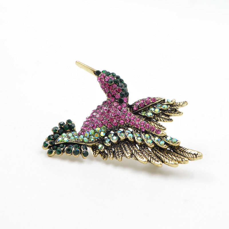 Broche colibri