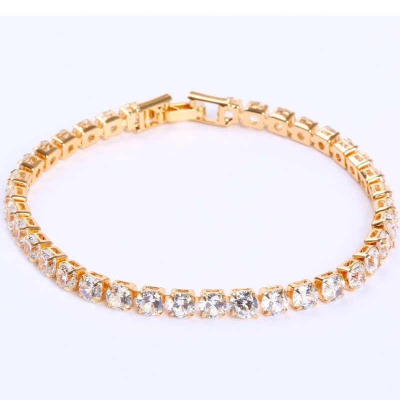 Superbe bracelet zircons