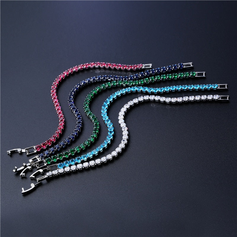 Superbe bracelet zircons