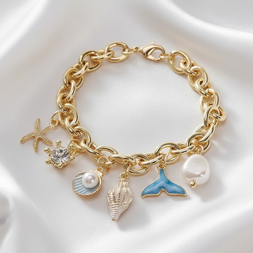 Bracelet breloques de la mer