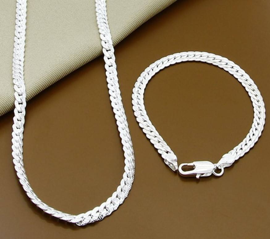Superbe parrure en argent