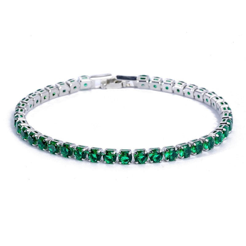 Superbe bracelet zircons