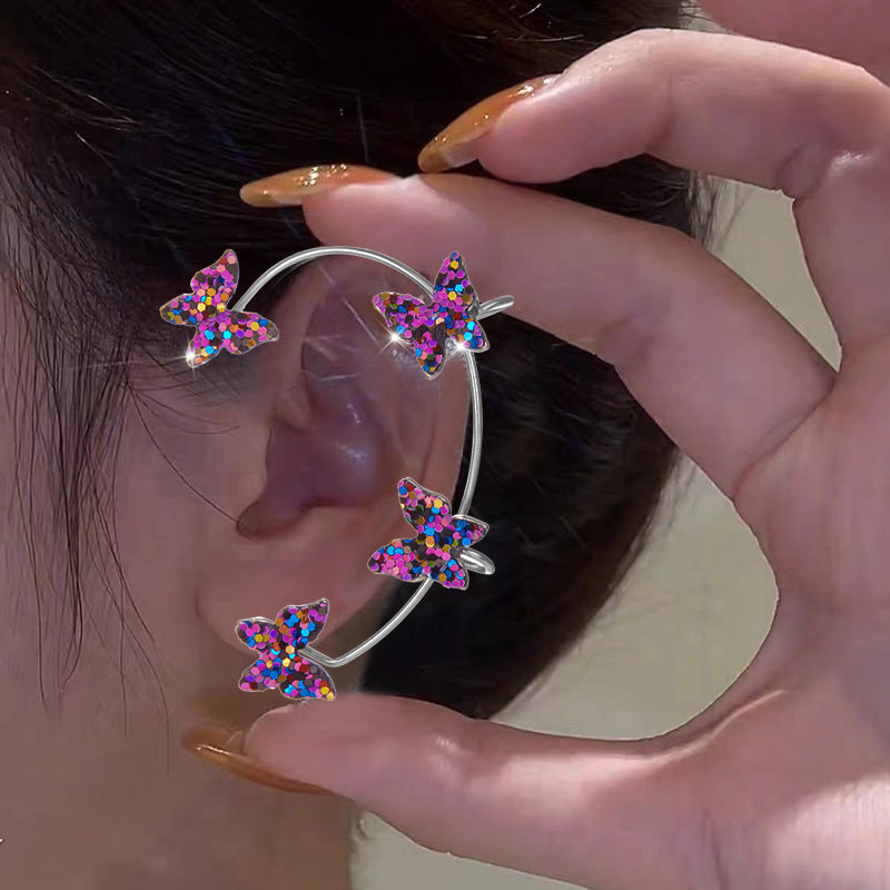 Bijou d'oreille papillon