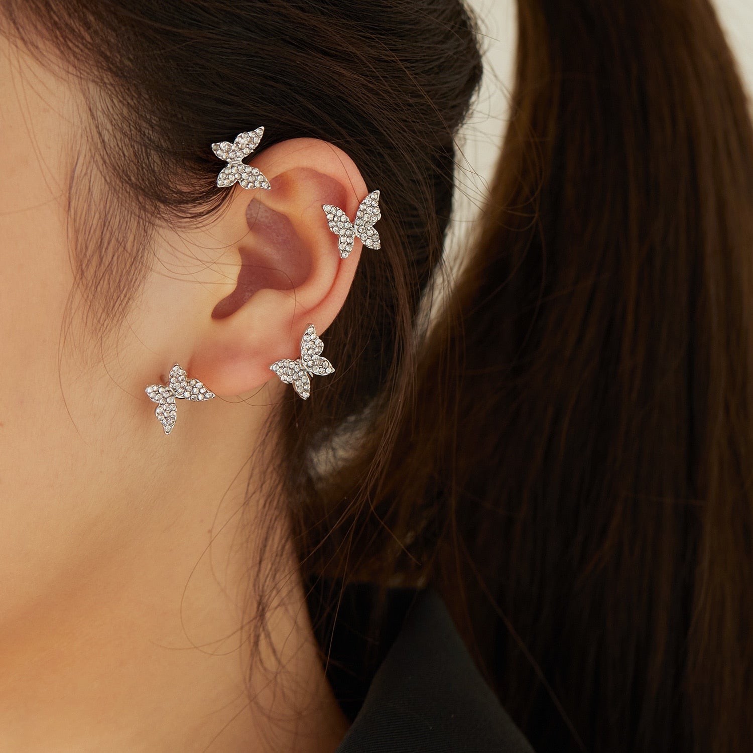 Bijou d'oreille papillon